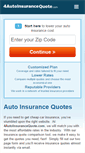 Mobile Screenshot of 4autoinsurancequote.com